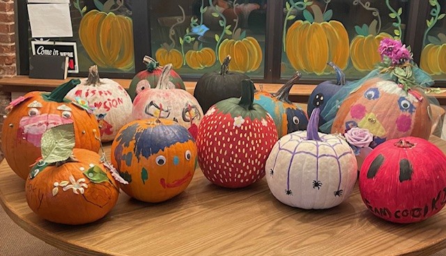 Decorated Pumpkins