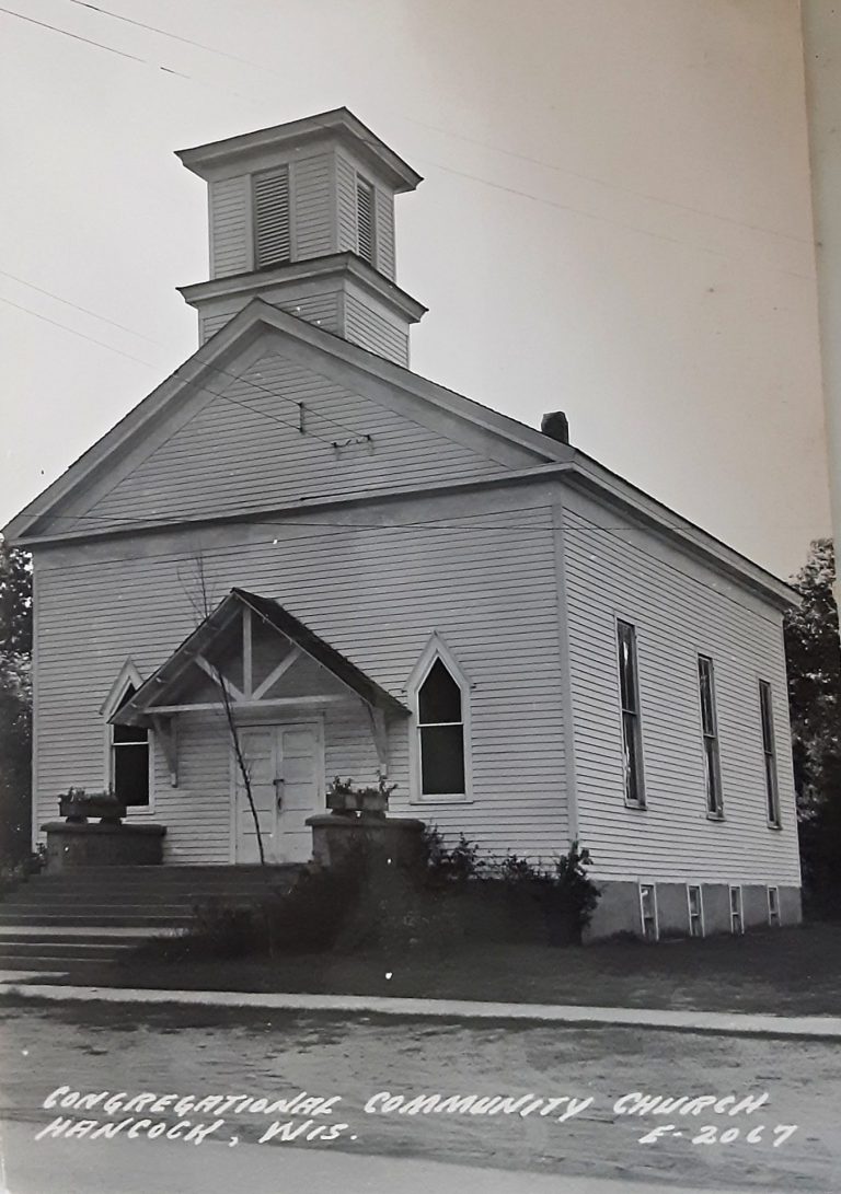 Fire Destroys Hancock Community Church | February 22, 1952